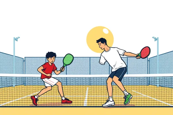 Hình ảnh đại diện: Hướng dẫn kẻ sân Pickleball tại nhà đúng kích chuẩn quốc tế 2026