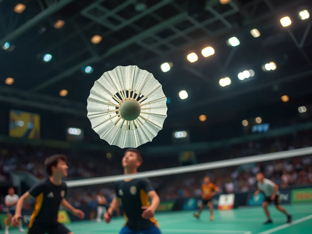 Tình huống bóng lông chạm lưới gây tranh cãi trong trận đấu cầu lông, thể hiện phản ứng của vận động viên và việc xử lý theo luật chơi. Tình huống bóng lông chạm lưới gây tranh cãi trong trận đấu cầu lông, thể hiện phản ứng của vận động viên và việc xử lý theo luật chơi.